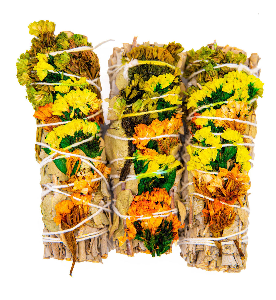 Sinuata, Eucalyptus, and White Sage Bundle
