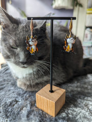 Lothcat Murano Glass Earrings