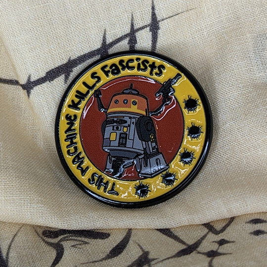 This Machine Kills Fascists Patch or Pin