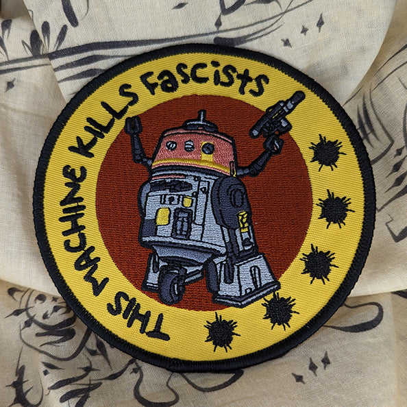 This Machine Kills Fascists Patch or Pin