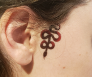 Good Omens Crowley Temporary Tattoo