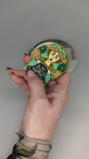 The Daughter Rotating Enamel Pin