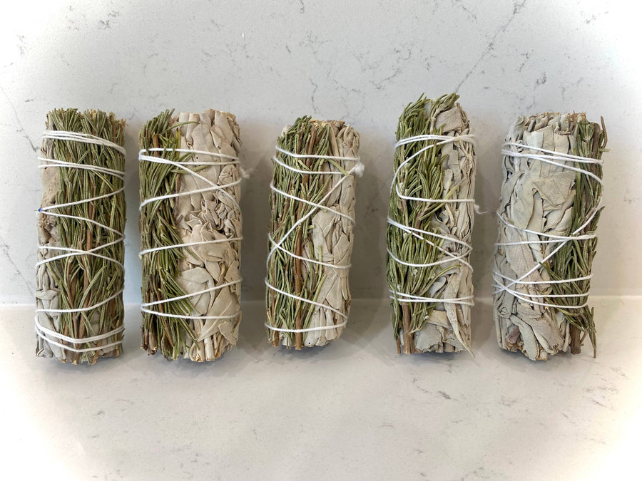 Rosemary and White Sage Bundle