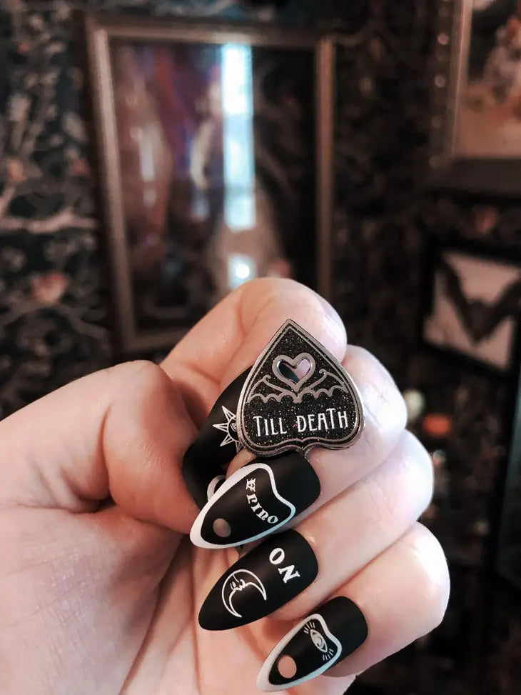Planchette Valentines Mini Enamel Pins