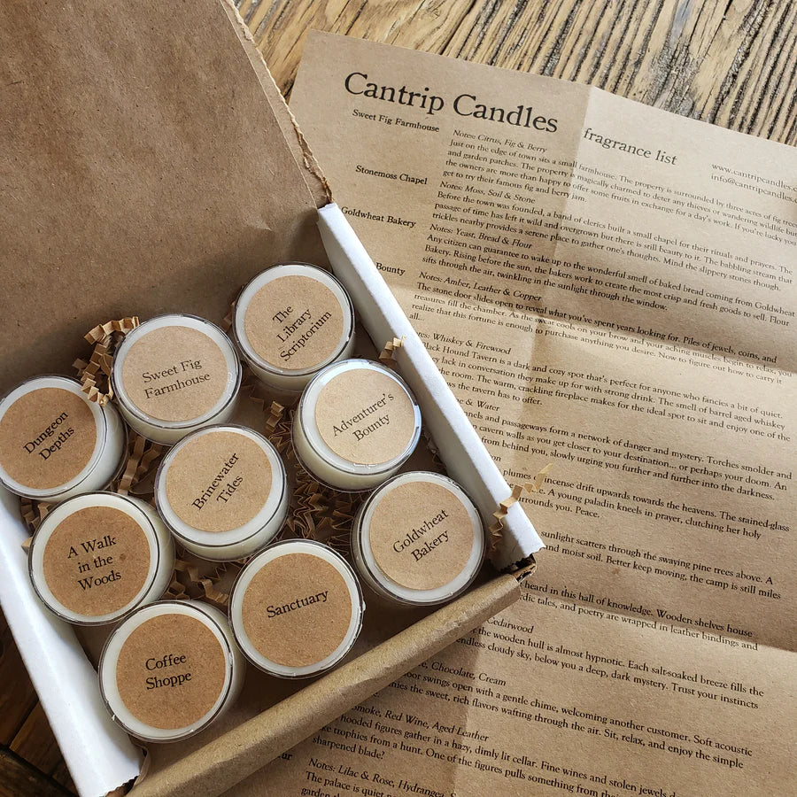 Cantrip Candles Sample Sets