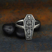 Skeleton Coffin Ring