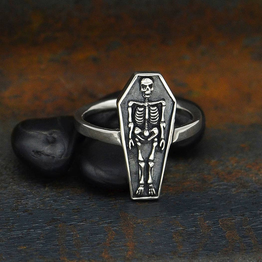 Skeleton Coffin Ring