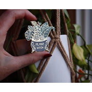 Plant Witch Enamel Pin
