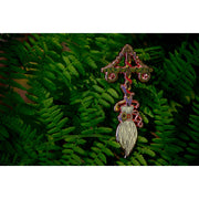 Midsommarstång Broom Enamel Pin