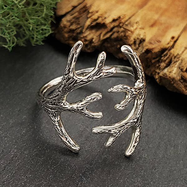 Artemis Antler Ring