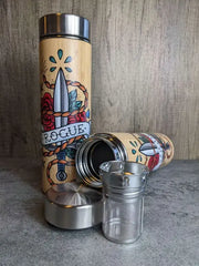 Rough and Tumbler Tea Thermos: FIGHTER