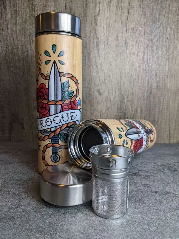Rough and Tumbler Tea Thermos: SORCERER