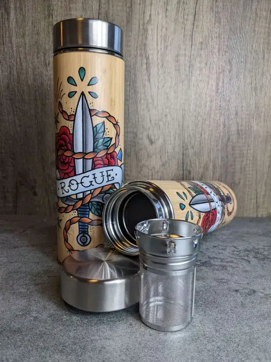 Rough and Tumbler Tea Thermos: CLERIC
