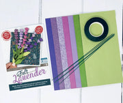 Felt Lavender Flower Craft Kit