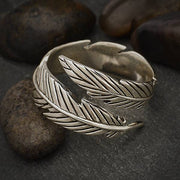 Good Omens-Inspired Feather Ring