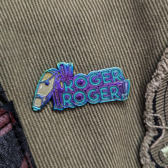 Roger Roger! Enamel Pin