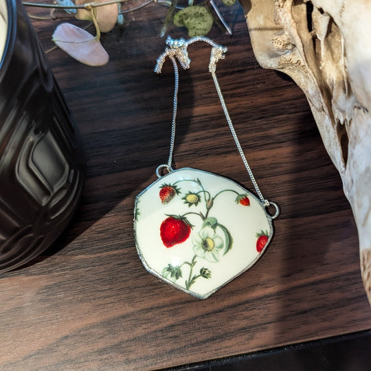 Strawberry Tea Necklace