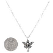 Luna Moth Charm Necklace