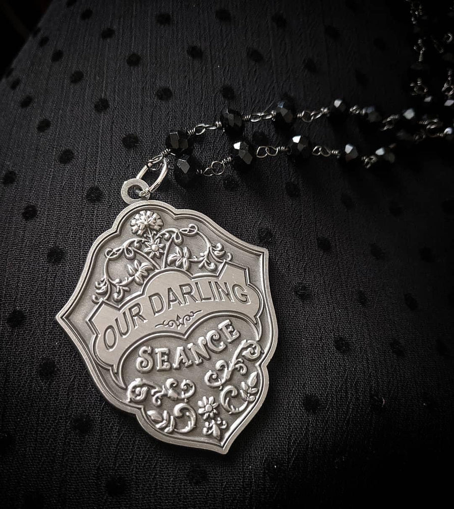 "Our Darling" Casket Plate Necklace