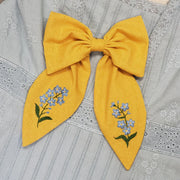 Forget-Me-Not Hair Bow