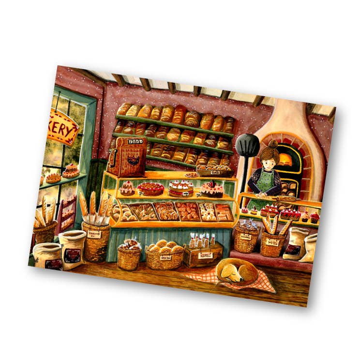 Cosy Bakery Greeting Card