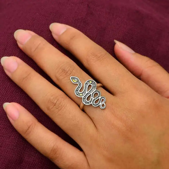 Celestial Snake Ring