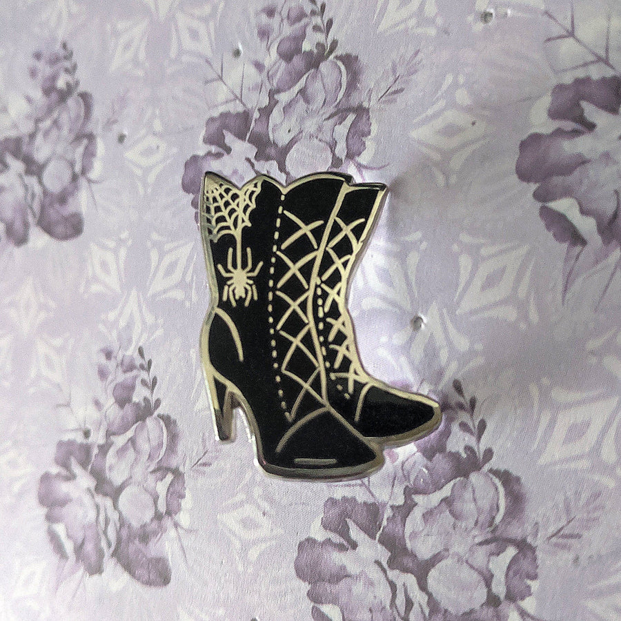 Witch Boots Enamel Pin