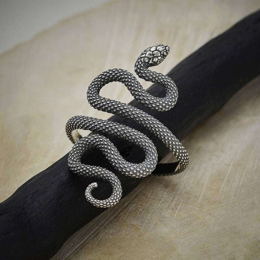 Good Omens-Inspired Snake Ring