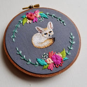 Fennec Fox Embroidery Kit
