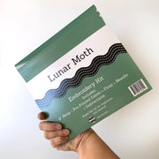 Lunar Moth Embroidery Kit
