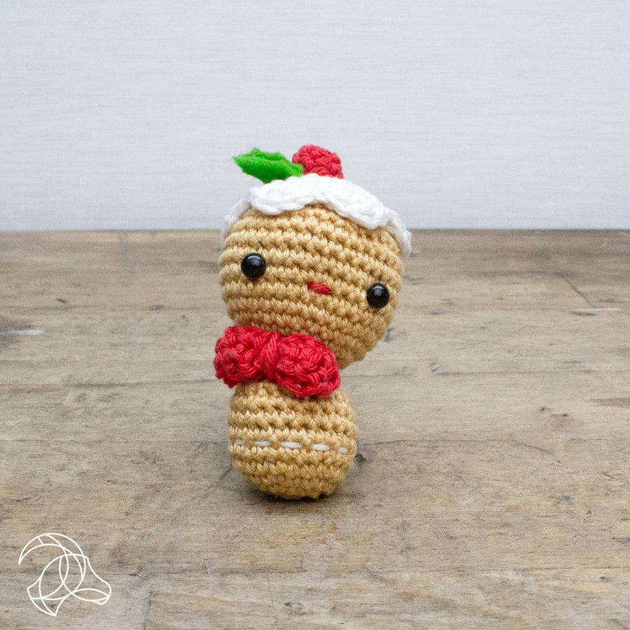 Mini Gingerbread Man Crochet Kit
